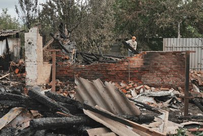 Новобаварський район Харкова після обстрілу 4 червня 2025 року Новобаварський район Харкова після обстрілу 4 червня 2025 року