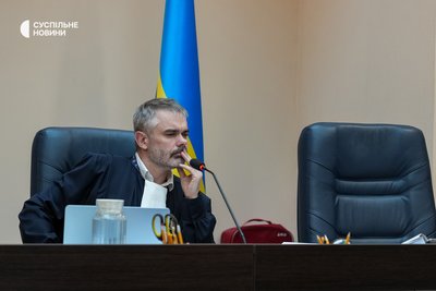 Суддя ВАКС Віктор Ногачевський під час обрання запобіжного заходу екскерівнику ОП Андрію Єрмаку. Київ, 12 травня 2026 року Суддя ВАКС Віктор Ногачевський під час обрання запобіжного заходу екскерівнику ОП Андрію Єрмаку. Київ, 12 травня 2026 року