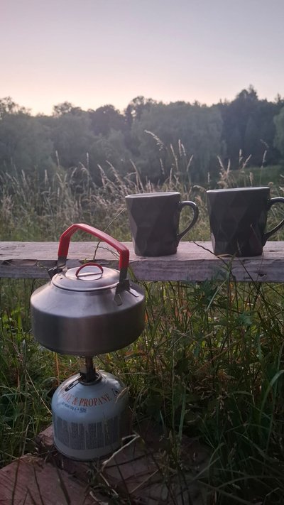 пальник, чай, фото природи, пікнік