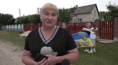 Ірина Герасимчук, зустріч військовополоненого Ірина Герасимчук, зустріч військовополоненого