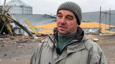 Три прильоти "шахедів" за 30 хв завдали збитків на 40 млн грн: наслідки атаки на сільгосппідприємство на Чернігівщині Три прильоти "шахедів" за 30 хв завдали збитків на 40 млн грн: наслідки атаки на сільгосппідприємство на Чернігівщині