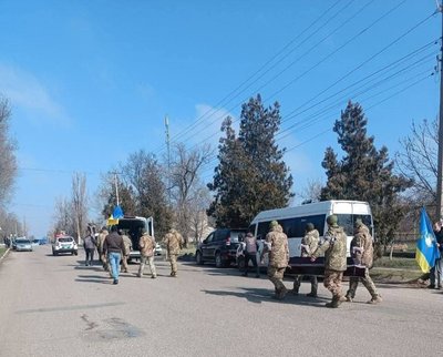 На Одещині попрощались із загиблим військовим Максимом Семеновим На Одещині попрощались із загиблим військовим Максимом Семеновим