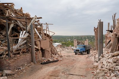 зруйновані будинки у куп'янську