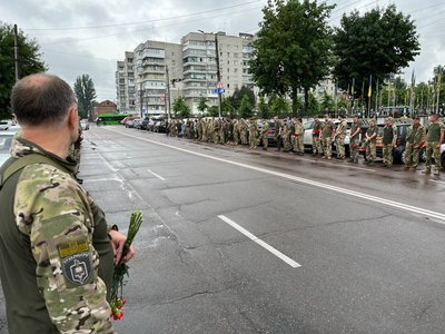 Прощання з підполковником Олександром Вербилом Прощання з підполковником Олександром Вербилом