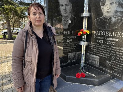 Місцева жителька Ольга Гуровська Місцева жителька Ольга Гуровська