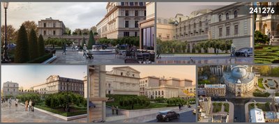 Благоустрій Театральної площі в Одесі: конкурс