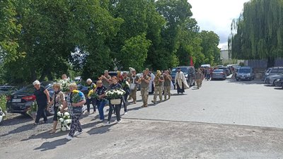 Похорон військового, Ігор Гнанюк, Тернопіль, червень 2024 Похорон військового, Ігор Гнанюк, Тернопіль, червень 2024
