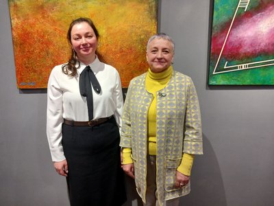 У Житомирі відкрили виставку львівської художниці Світлани Маричевської У Житомирі відкрили виставку львівської художниці Світлани Маричевської