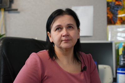 Галина Мєдвєдєва, жителька Лютівки, Харківська область Галина Мєдвєдєва, жителька Лютівки, Харківська область