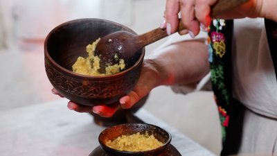 "Кулінарний спадок": традиційний рецепт гарбузової червоної каші з печі від господині з Рівненщини "Кулінарний спадок": традиційний рецепт гарбузової червоної каші з печі від господині з Рівненщини