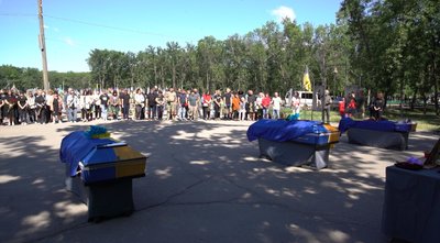 У Кропивницькому попрощалися з Іваном Кондратенком, Сергієм Марченком та Володимиром Чекотіло У Кропивницькому попрощалися з Іваном Кондратенком, Сергієм Марченком та Володимиром Чекотіло