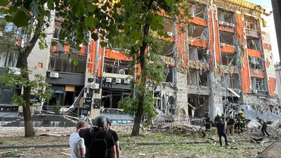 Росіяни завдали удару по центру Харкова 25 травня Росіяни завдали удару по центру Харкова 25 травня