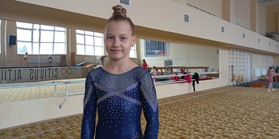 Тернопільська гімнастка, учасниця чемпіонату України зі спортивної гімнастики Єлизавета Ніковська, спорт, гімнастика, 31 березня 2026 року Тернопільська гімнастка, учасниця чемпіонату України зі спортивної гімнастики Єлизавета Ніковська, спорт, гімнастика, 31 березня 2026 року