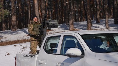 Як мобільно-вогневі групи Нацгвардії збивають "Shahed" над Полтавщиною Як мобільно-вогневі групи Нацгвардії збивають "Shahed" над Полтавщиною