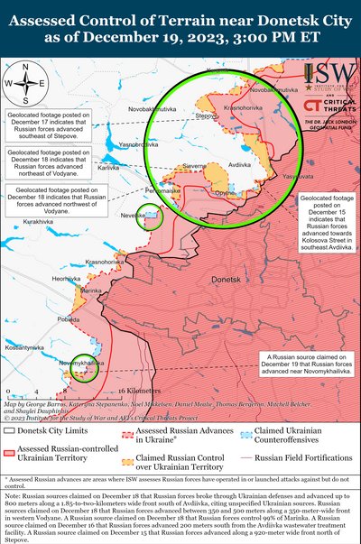Карта боїв ISW Карта боїв ISW