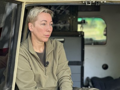 медицина начальниця медпункту батальйону оперативного призначення "Привид Хортиці" 15-ї окремої механізованої бригади Національної гвардії України "Кара-Даг" Юлія Юрчак Донецька область 27 вересня 2024 рік