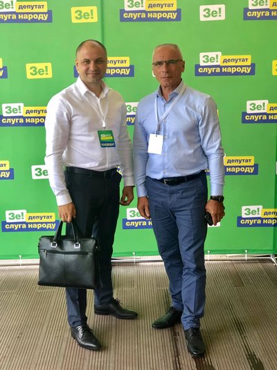 Дмитро Любота з батьком Валерієм Дмитро Любота з батьком Валерієм