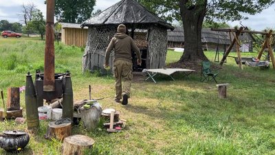 Ветеран створює місце відпочинку для побратимів на Рівненщині Ветеран створює місце відпочинку для побратимів на Рівненщині