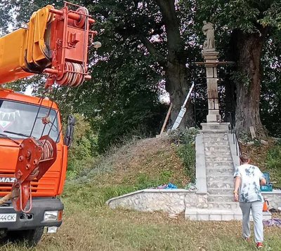 Святий Рох, реставрація Святий Рох, реставрація