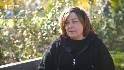 Олена Полякіна, дружина загиблого лікаря з Одещини Олександра Полякіна Олена Полякіна, дружина загиблого лікаря з Одещини Олександра Полякіна