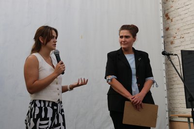 Катерина Луцик та Ольга Нікітіна Катерина Луцик та Ольга Нікітіна