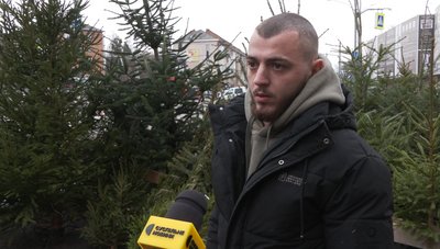 "Купують раніше через зміну церковного календаря". Які ялинки продають у Чернівцях та скільки вони коштують "Купують раніше через зміну церковного календаря". Які ялинки продають у Чернівцях та скільки вони коштують