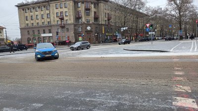 Ожеледиця на дорогах Миколаєва, 31 січня 2025 року Ожеледиця на дорогах Миколаєва, 31 січня 2025 року