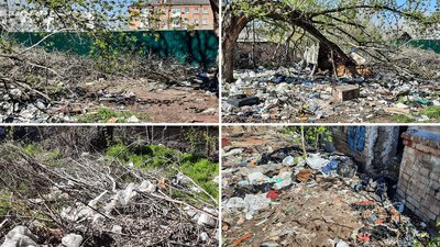 "Тут люди жили, добре жили". В будівлі у центрі Кропивницького та навколо неї утворилось звалище "Тут люди жили, добре жили". В будівлі у центрі Кропивницького та навколо неї утворилось звалище
