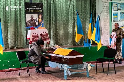 На Одещині попрощались із загиблим військовим
