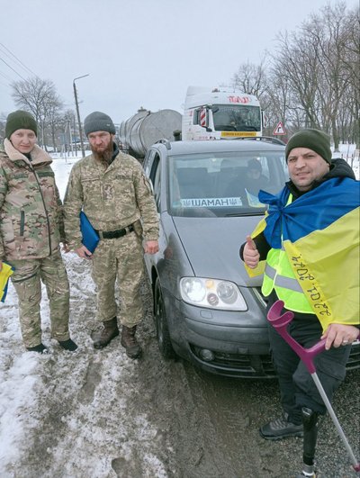 Ветеран війни з Кіровоградщини вирушив у другий марафон на протезі Ветеран війни з Кіровоградщини вирушив у другий марафон на протезі