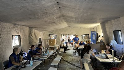 Транзитний центр для евакуйованих Павлоград Дніпропетровська область 20 серпня 2025 рік Транзитний центр для евакуйованих Павлоград Дніпропетровська область 20 серпня 2025 рік