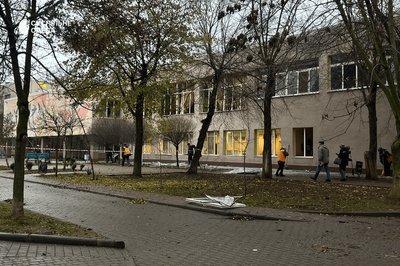 Ліцей у Південному після атаки РФ 17 грудня 2025 року