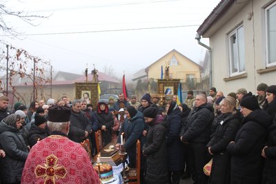 Попрощалися з військовим Петром Сухецьким, Тернопільщина, листопад 2024 Попрощалися з військовим Петром Сухецьким, Тернопільщина, листопад 2024