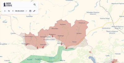 Армія РФ просунулась біля Яблунівки та Юнаківки на Сумщині — DeepState Армія РФ просунулась біля Яблунівки та Юнаківки на Сумщині — DeepState