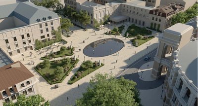 Конкурс на благоустрій Театральної площі в Одесі