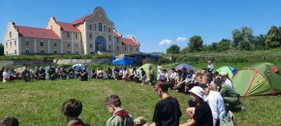 Черкаські пластуни разом із дітьми військових долучилися до "Свята весни" Черкаські пластуни разом із дітьми військових долучилися до "Свята весни"