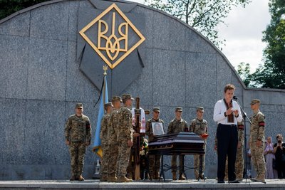 Прощання із Іриною Цибух у Львові, 3 червня 2024 Прощання із Іриною Цибух у Львові, 3 червня 2024