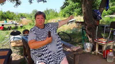 Жителька Дружківки розповідає про ситуацію у місті Жителька Дружківки розповідає про ситуацію у місті