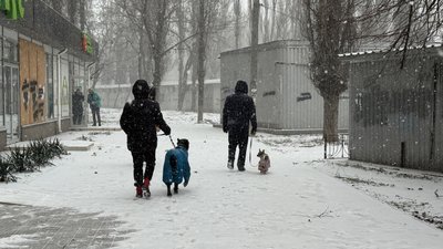 Перший сніг у Миколаєві: фоторепортаж Перший сніг у Миколаєві: фоторепортаж