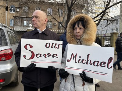 Мітинг за звільнення Саашкашвілі Мітинг за звільнення Саашкашвілі