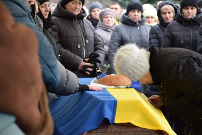 На Хмельниччині попрощалися з військовим Віктором Качоровським На Хмельниччині попрощалися з військовим Віктором Качоровським