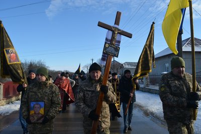 Збаразька міська рада, ЗСУ, похорон, Андрій Влас, 3 січня 2025 Збаразька міська рада, ЗСУ, похорон, Андрій Влас, 3 січня 2025