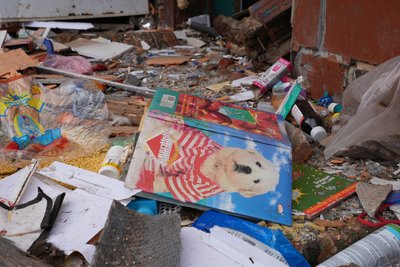 "Садок був – викосило, нема". Наслідки обстрілу села Гудими на Сумщині "Садок був – викосило, нема". Наслідки обстрілу села Гудими на Сумщині