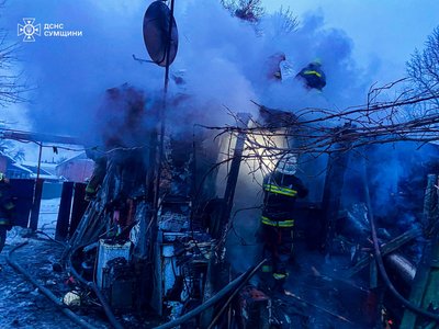 У Кролевці на Сумщині у пожежі травмувалося подружжя