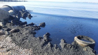 Забруднення Чорного моря після аварії колектора біля Крижанівки зменшується, але вода ще не безпечна — Держекоінспекція Забруднення Чорного моря після аварії колектора біля Крижанівки зменшується, але вода ще не безпечна — Держекоінспекція