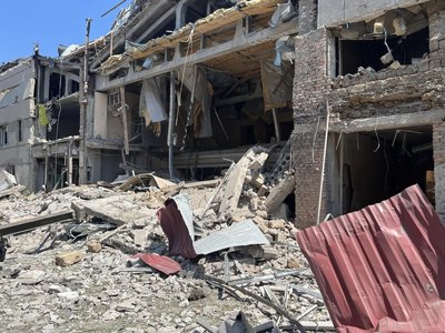 Фото наслідків атаки на Одещину 22 липня 2024 року Фото наслідків атаки на Одещину 22 липня 2024 року