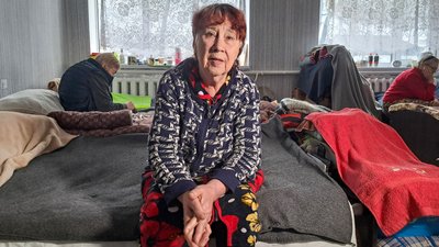 Шелтер для переселенців з Мирнограда переселенка з Мирнограда Лідія Монастирьова село Михайлівка Дніпропетровська область 13 грудня 2024 рік Шелтер для переселенців з Мирнограда переселенка з Мирнограда Лідія Монастирьова село Михайлівка Дніпропетровська область 13 грудня 2024 рік