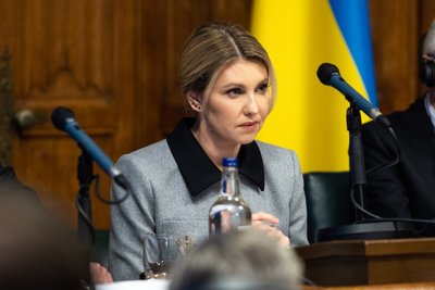 Олена Зеленська виступила перед парламентом Великої Британії Олена Зеленська виступила перед парламентом Великої Британії
