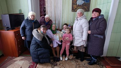Ольга Костюченко з Менщини відзначила свій 102-й день народження