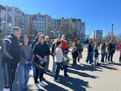 у Черкасах містяни освятили вербу у Черкасах містяни освятили вербу